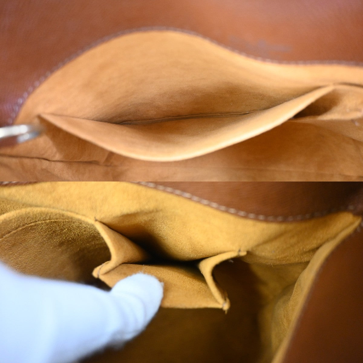 LOUIS VUITTON Musette Shoulder Bag Monogram Leather Brown France M51256 72KC826