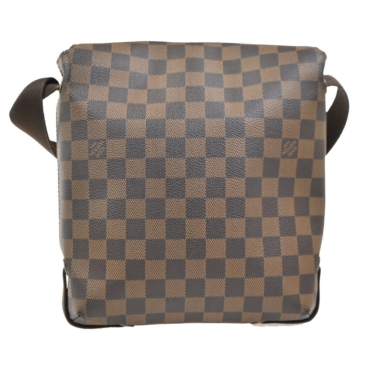 LOUIS VUITTON Brooklyn PM Shoulder Bag Damier Ebene Leather Brown N51210 72SA058