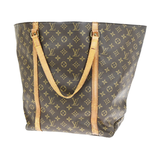 LOUIS VUITTON Sac Shopping GM Shoulder Tote Bag Monogram Leather M51110 69YG522