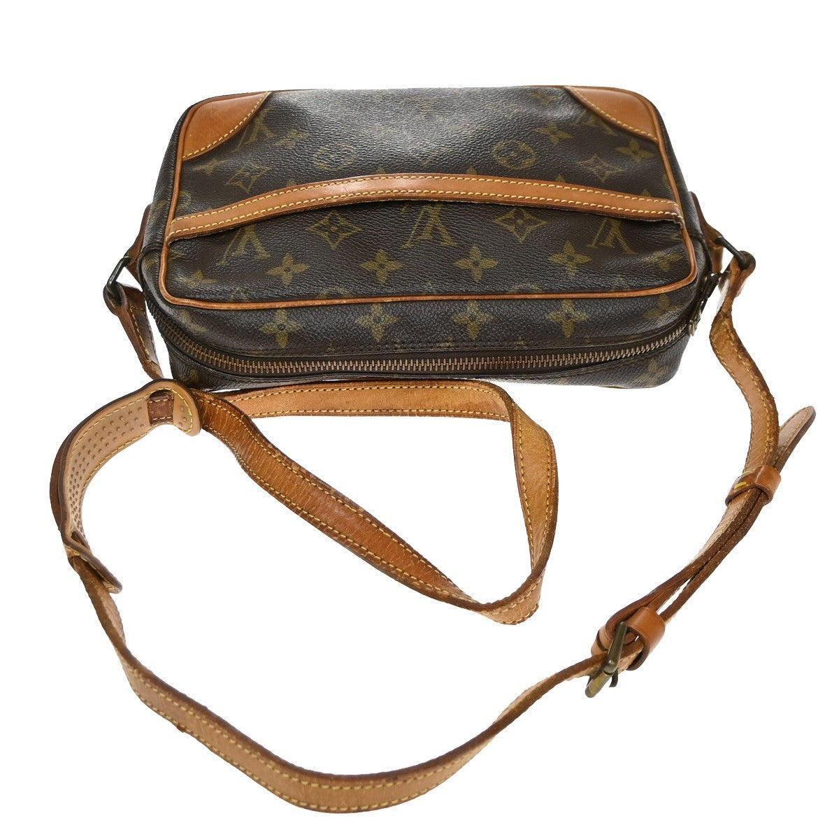 LOUIS VUITTON Trocadero 24 Shoulder Bag Monogram Leather Brown M51276 64CA941