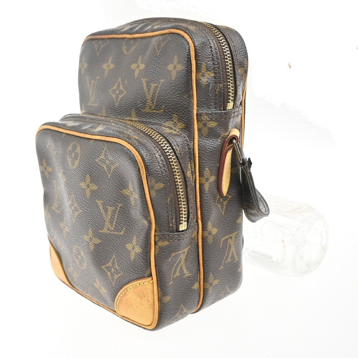 LOUIS VUITTON Amazon Crossbody Shoulder Bag Monogram Leather BN M45236 73MA314