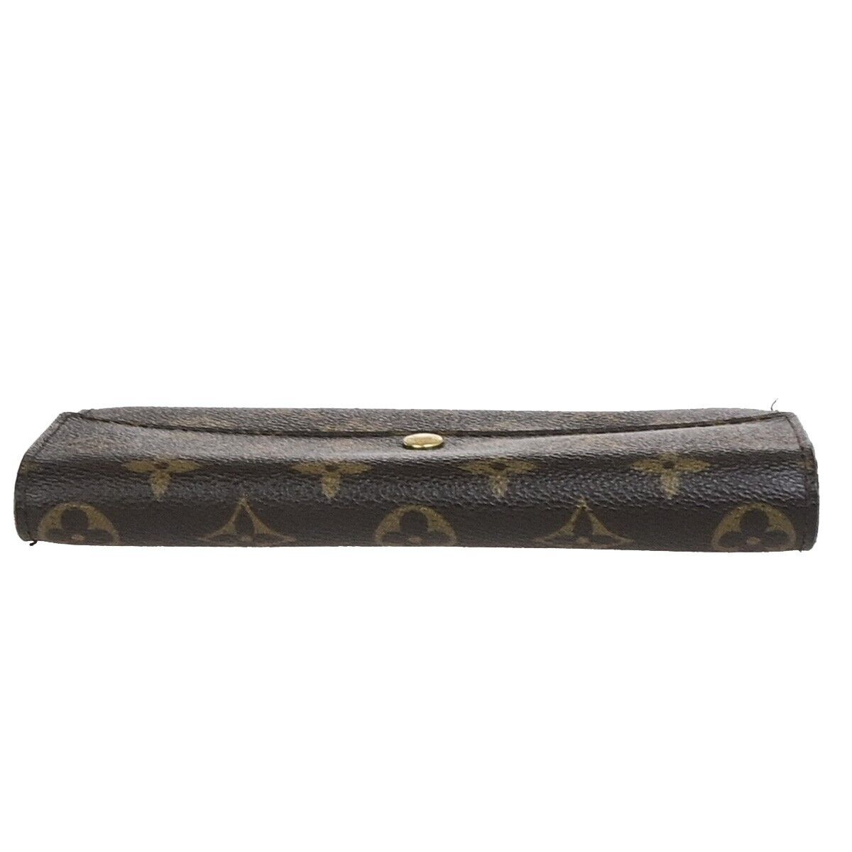 LOUIS VUITTON Porte Monnaie Credit Long Wallet Monogram Leather M61725 05ED162