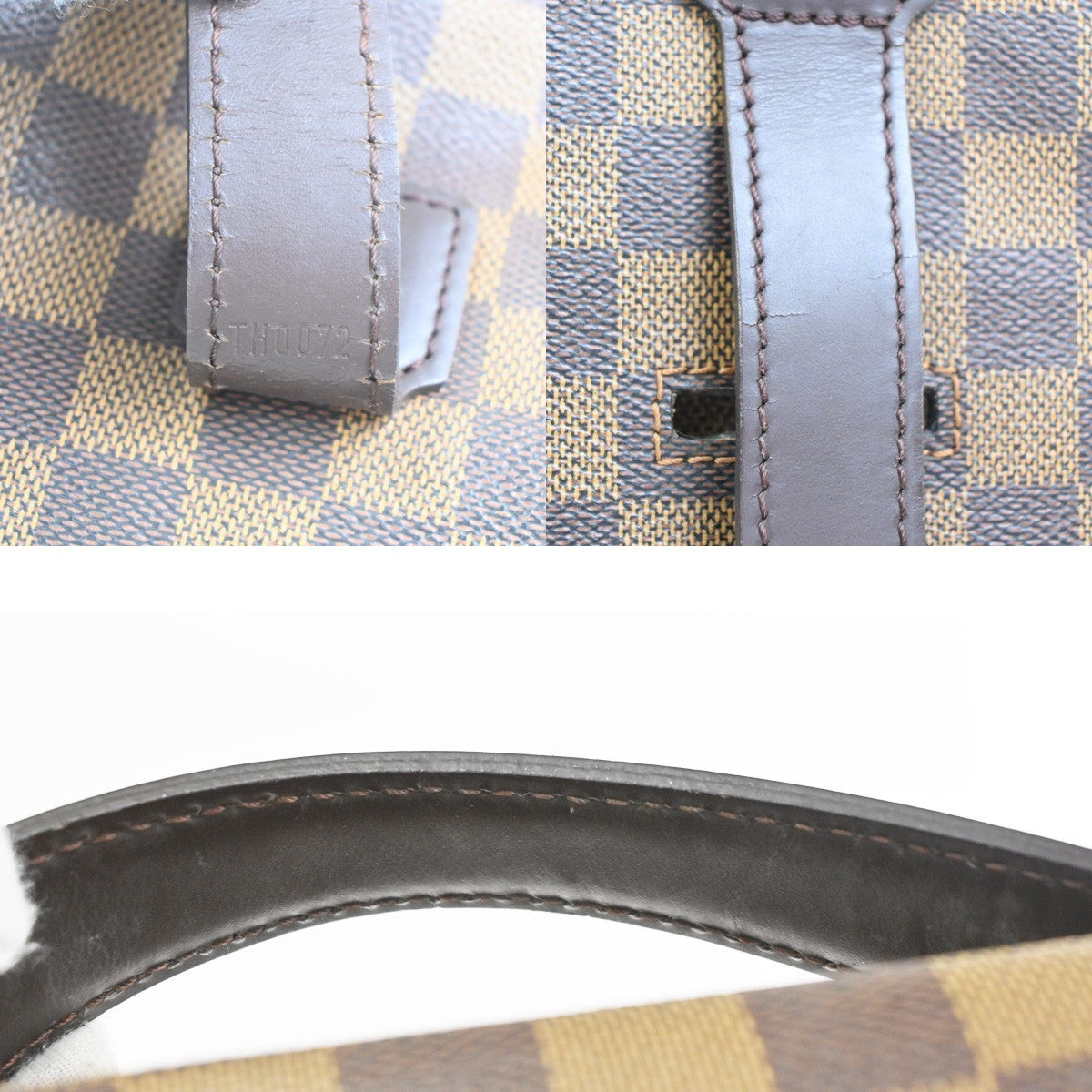 LOUIS VUITTON Broadway Satchel Shoulder Bag Damier Ebene Leather N42270 16KC885
