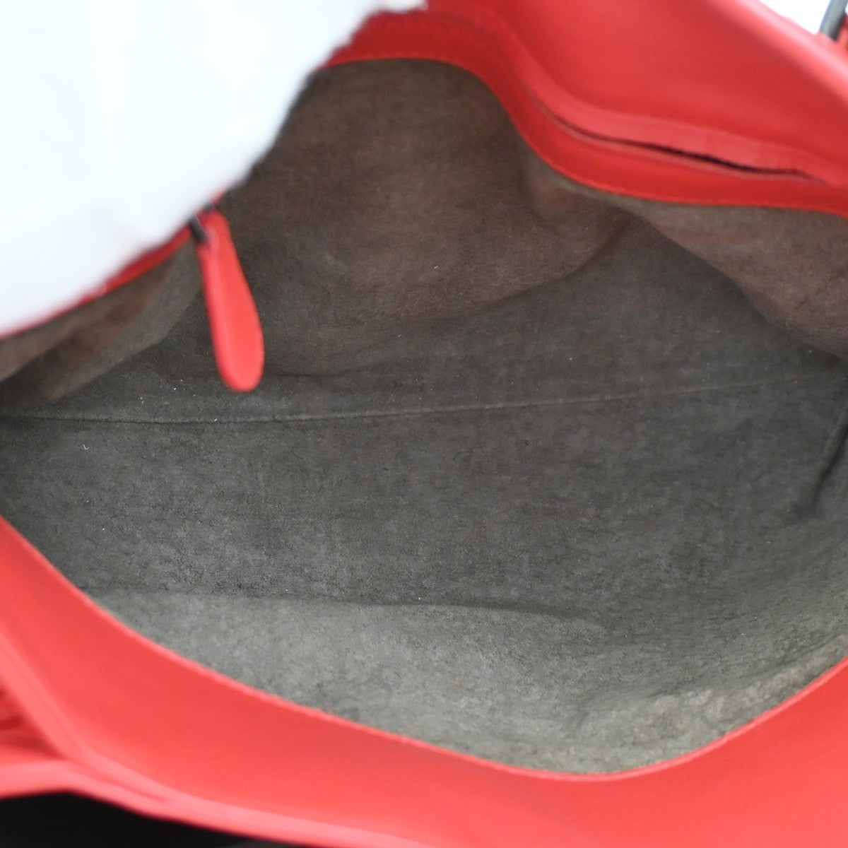 BOTTEGA VENETA Intrecciato Roma 2Way Shoulder Bag Nappa Leather Red 50RL604