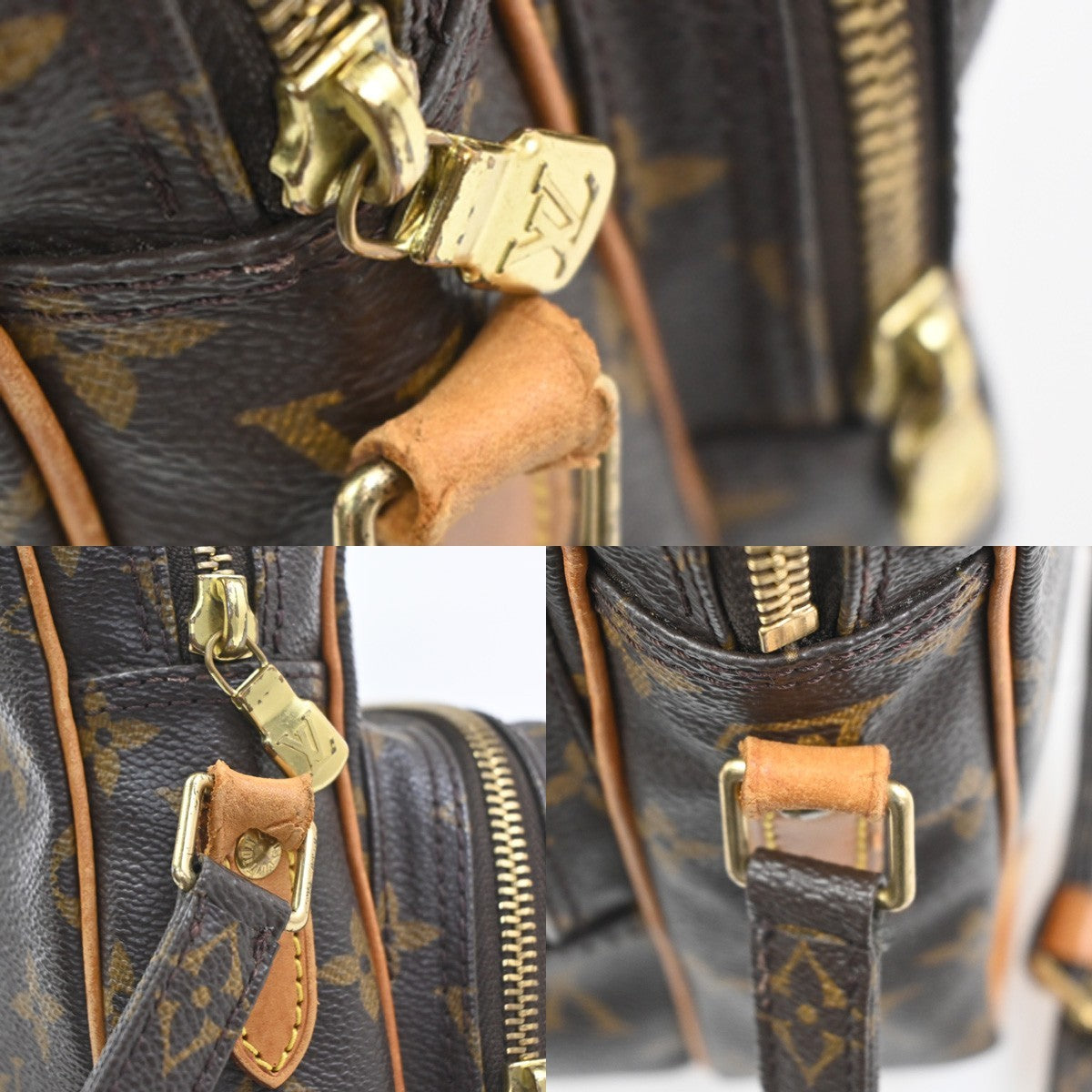 LOUIS VUITTON Amazon Crossbody Shoulder Bag Monogram Leather BN M45236 85YH933