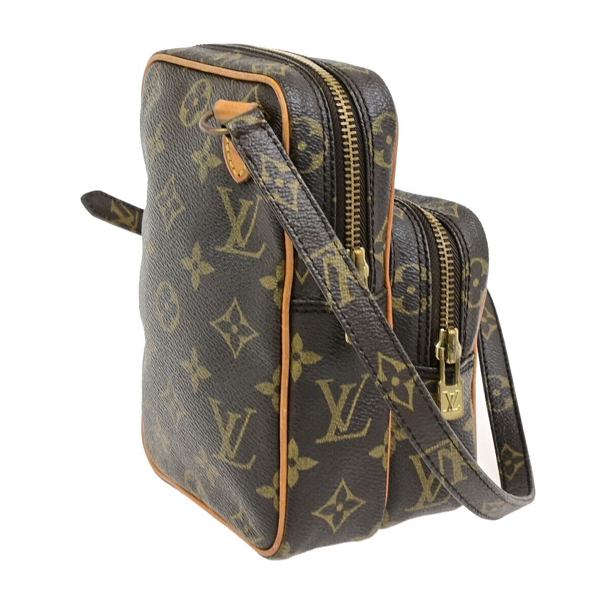 LOUIS VUITTON Mini Amazon Shoulder Bag Monogram Leather Brown M45238 70FB369