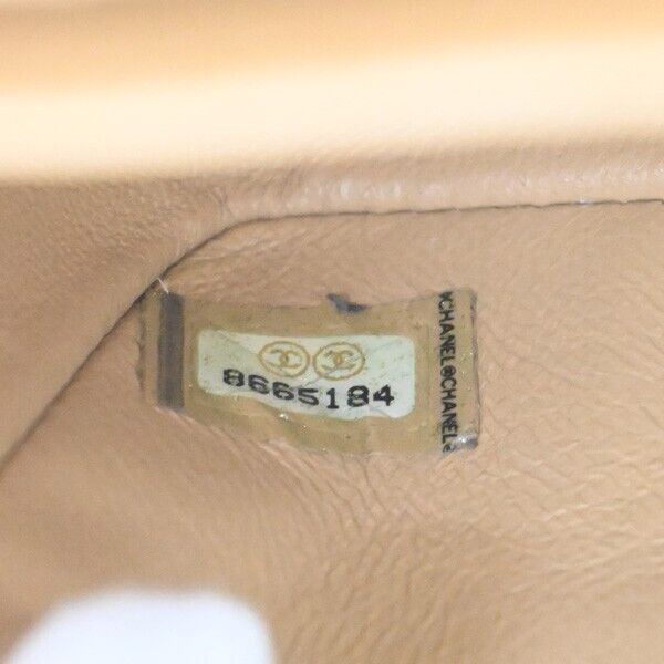 CHANEL CC Matelasse 25 Double Flap Chain Shoulder Bag Caviar Leather 239RJ661