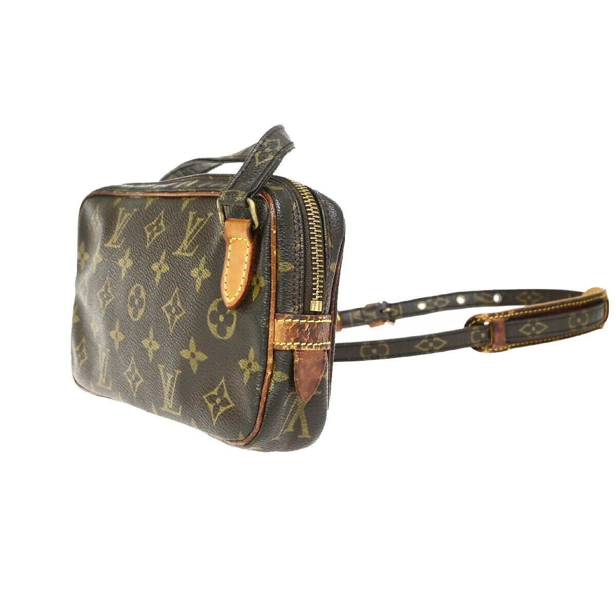 LOUIS VUITTON Marly Bandouliere Shoulder Bag Monogram Leather BN M51828 65EC783