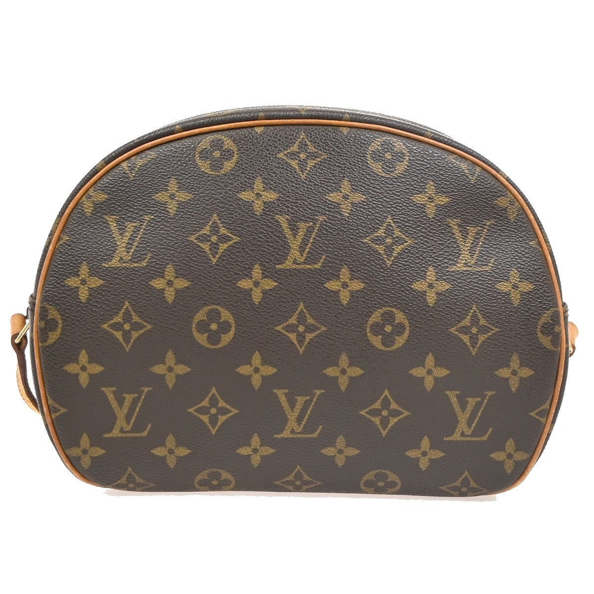 LOUIS VUITTON Blois Crossbody Shoulder Bag Monogram Leather Brown M51221 74PA060