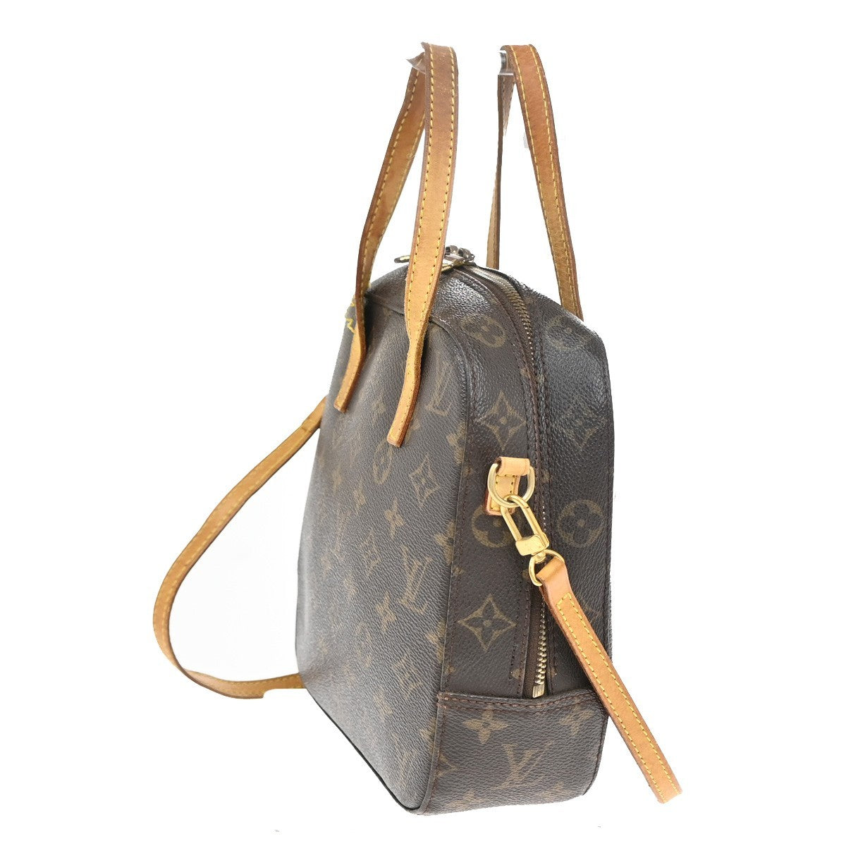 LOUIS VUITTON Spontini 2Way Shoulder Hand Bag Monogram Leather M47500 86KB260