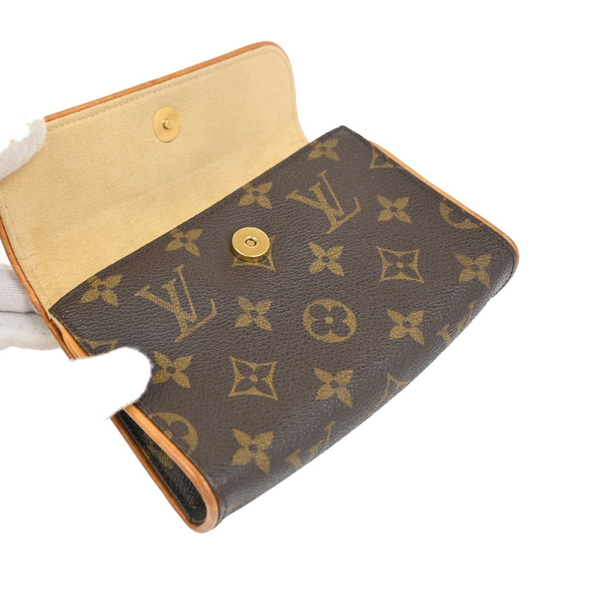LOUIS VUITTON Pochette Florentine XS Bum Bag Monogram Leather BN M51855 88CA821