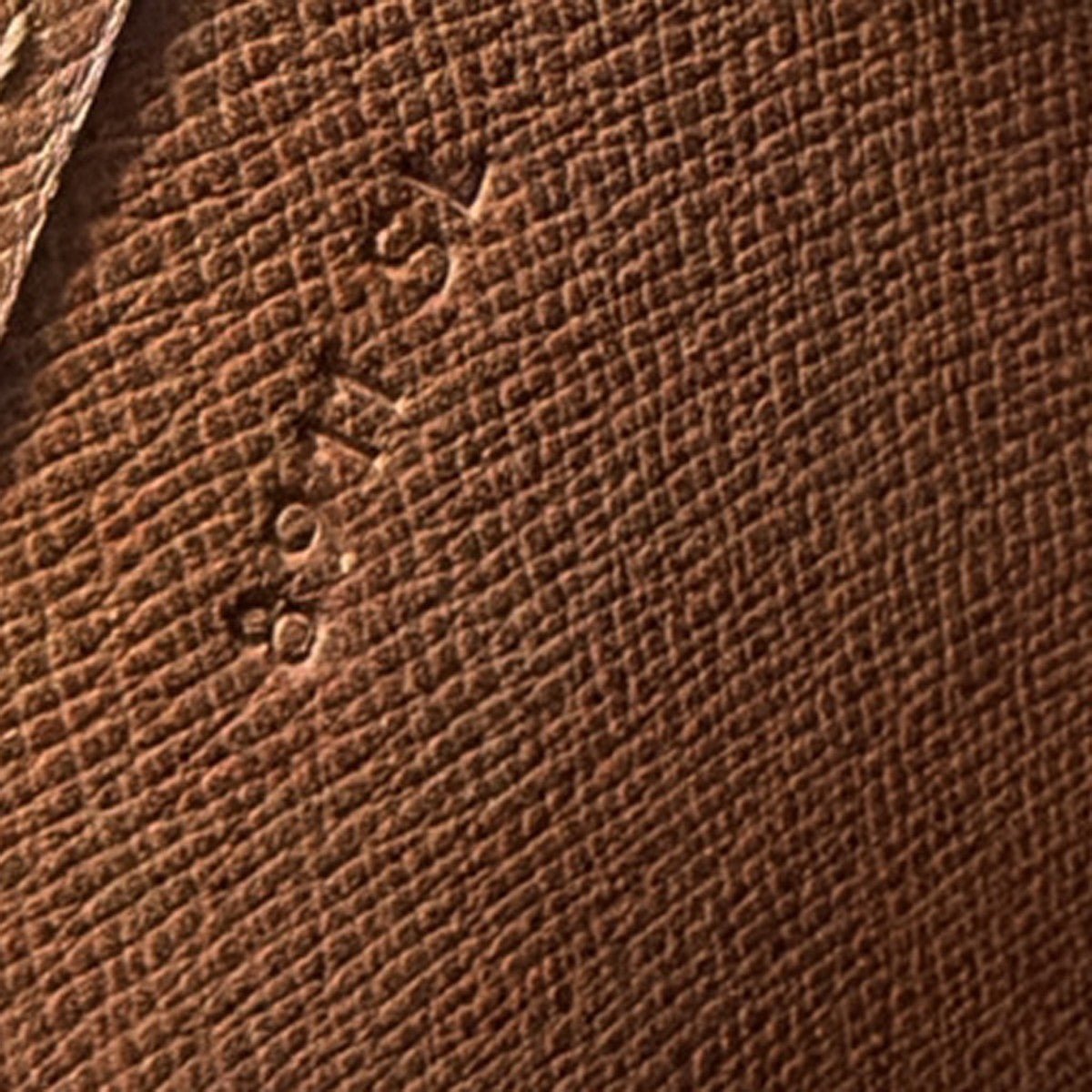 LOUIS VUITTON Cartouchiere GM Shoulder Bag Monogram Leather Brown M51252 39YJ091