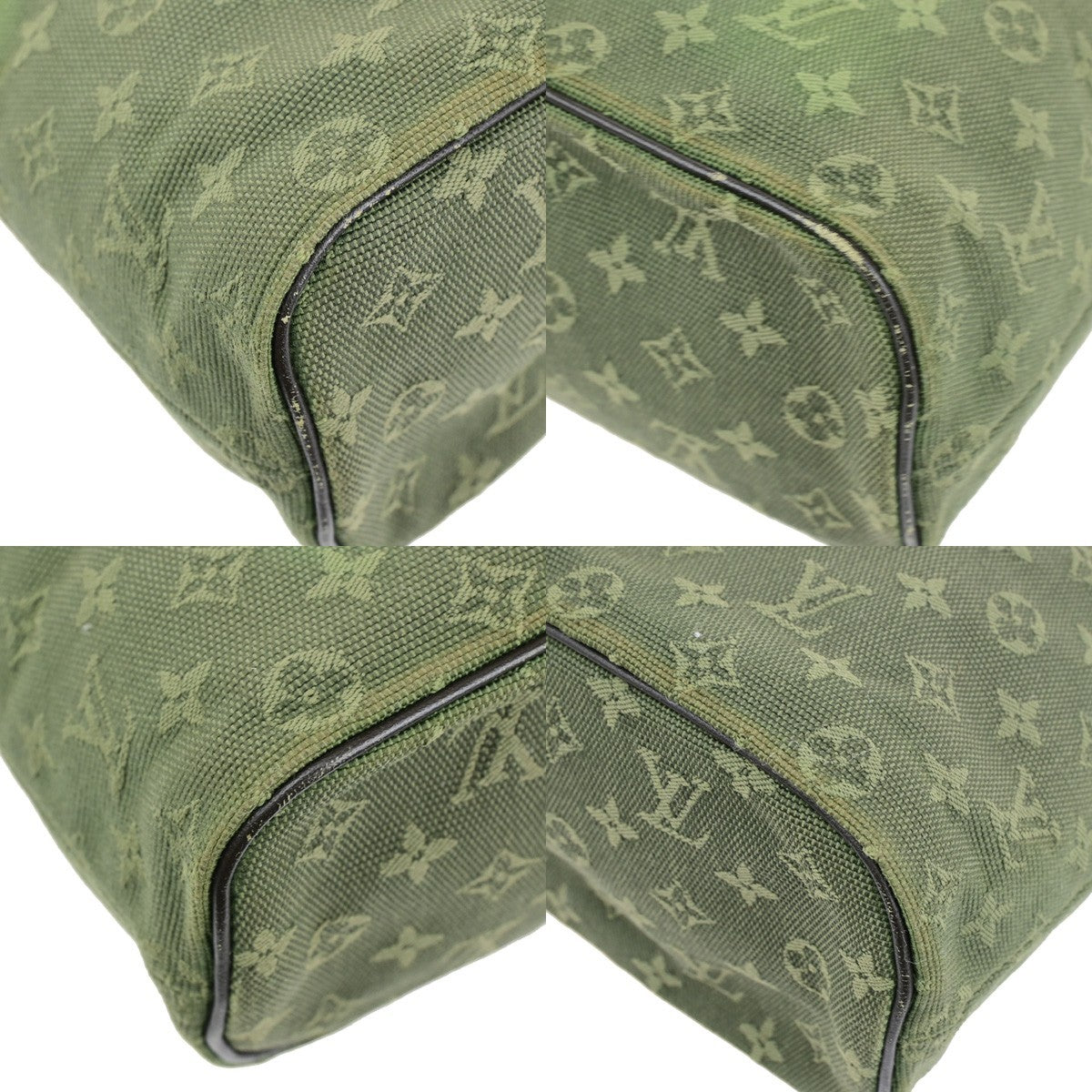 LOUIS VUITTON Lucille PM Shoulder Bag Monogram Mini Canvas Khaki M92682 80KB611