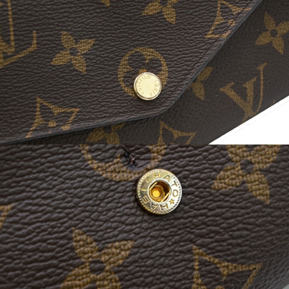 LOUIS VUITTON Portefeuille Sarah Long Bifold Wallet Monogram BN M62235 83EA988