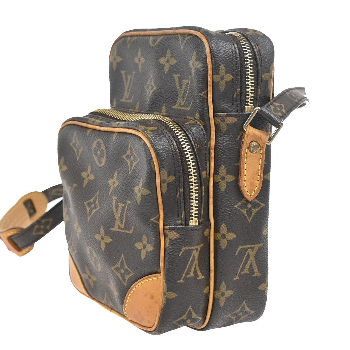 LOUIS VUITTON Amazon Crossbody Shoulder Bag Monogram Leather BN M45236 82KC762