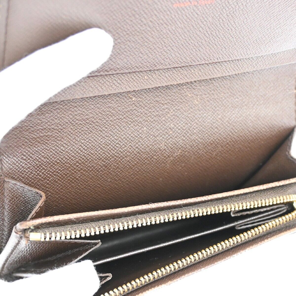 LOUIS VUITTON Porte Monnaie Billets Tresor Bifold Wallet Damier N61730 62FA263