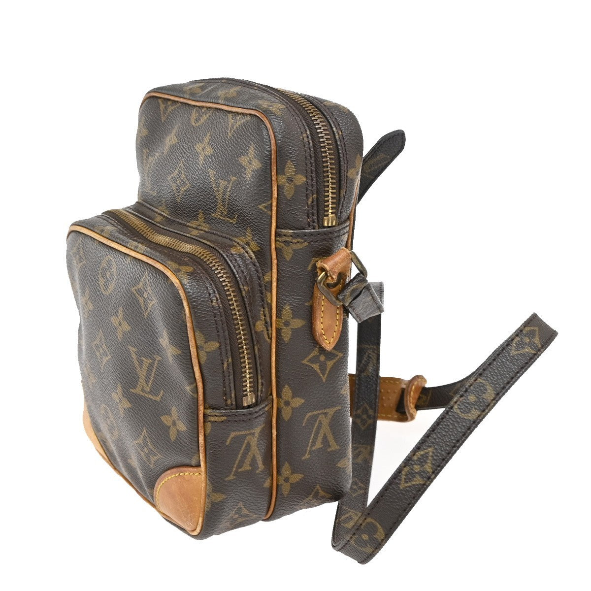 LOUIS VUITTON Amazon Crossbody Shoulder Bag Monogram Leather BN M45236 36FC158