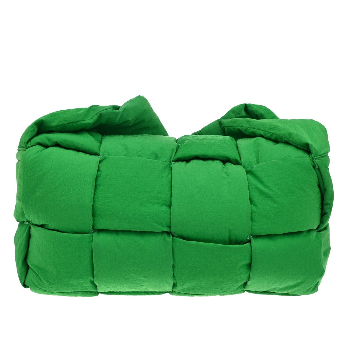 BOTTEGA VENETA Padded Tech Cassette Intrecciato Shoulder Bag Nylon Green 95RL282