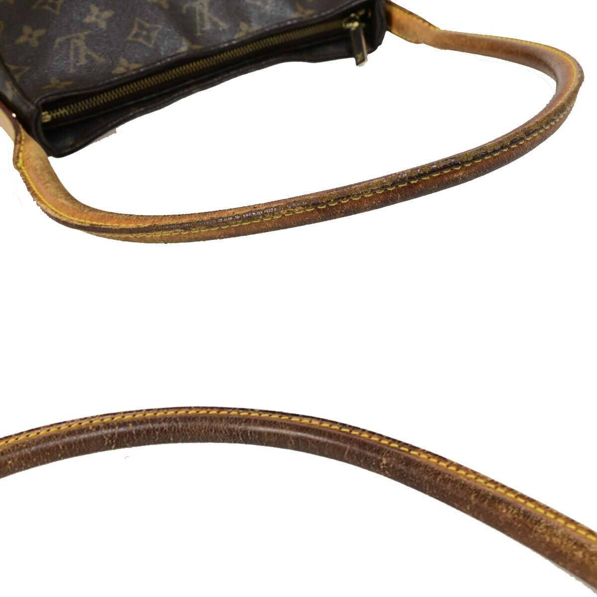 LOUIS VUITTON Looping MM Shoulder Bag Monogram Leather BN France M51146 69EB650