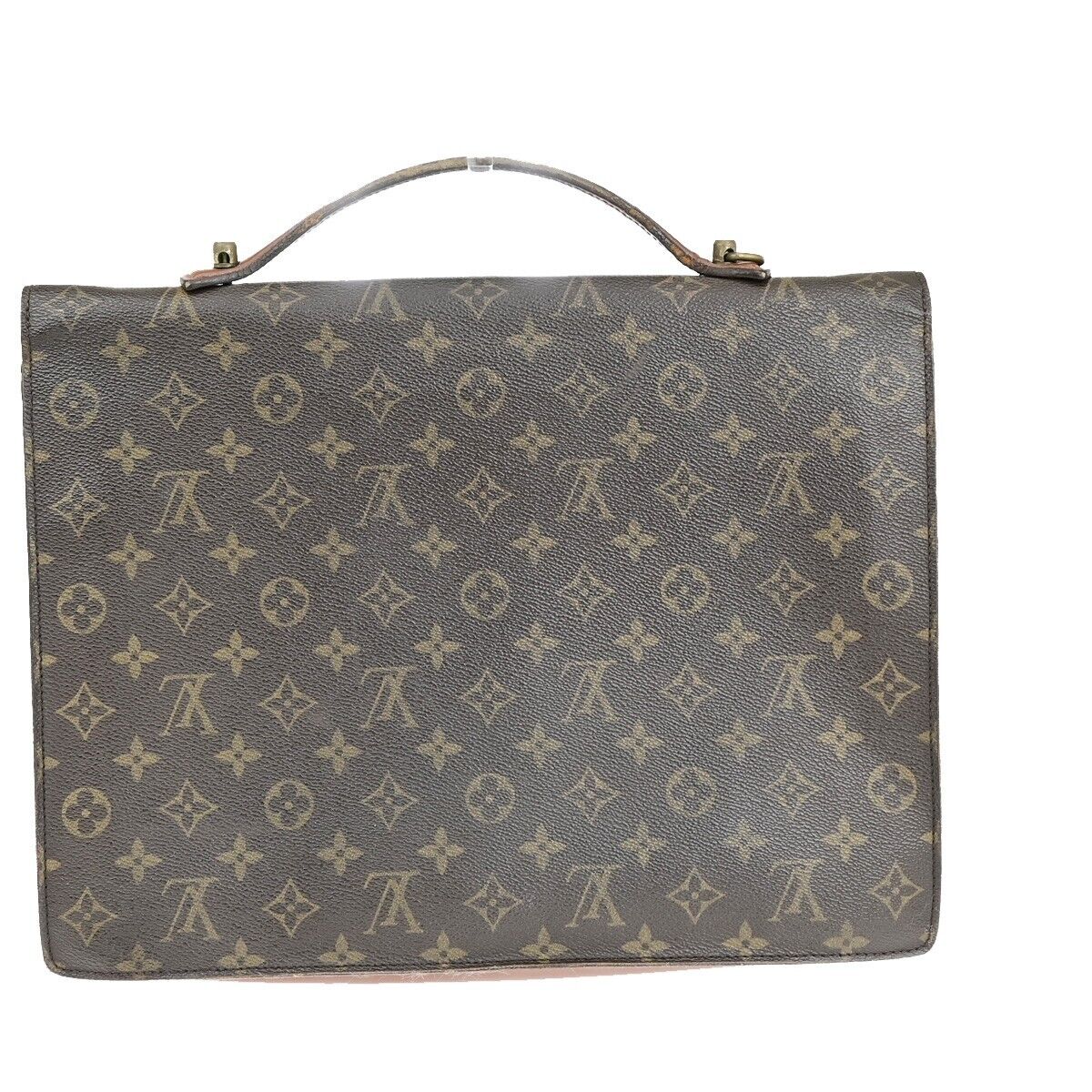LOUIS VUITTON Porte Documents Bandouliere Hand Bag Monogram Brown M53338 05EC715