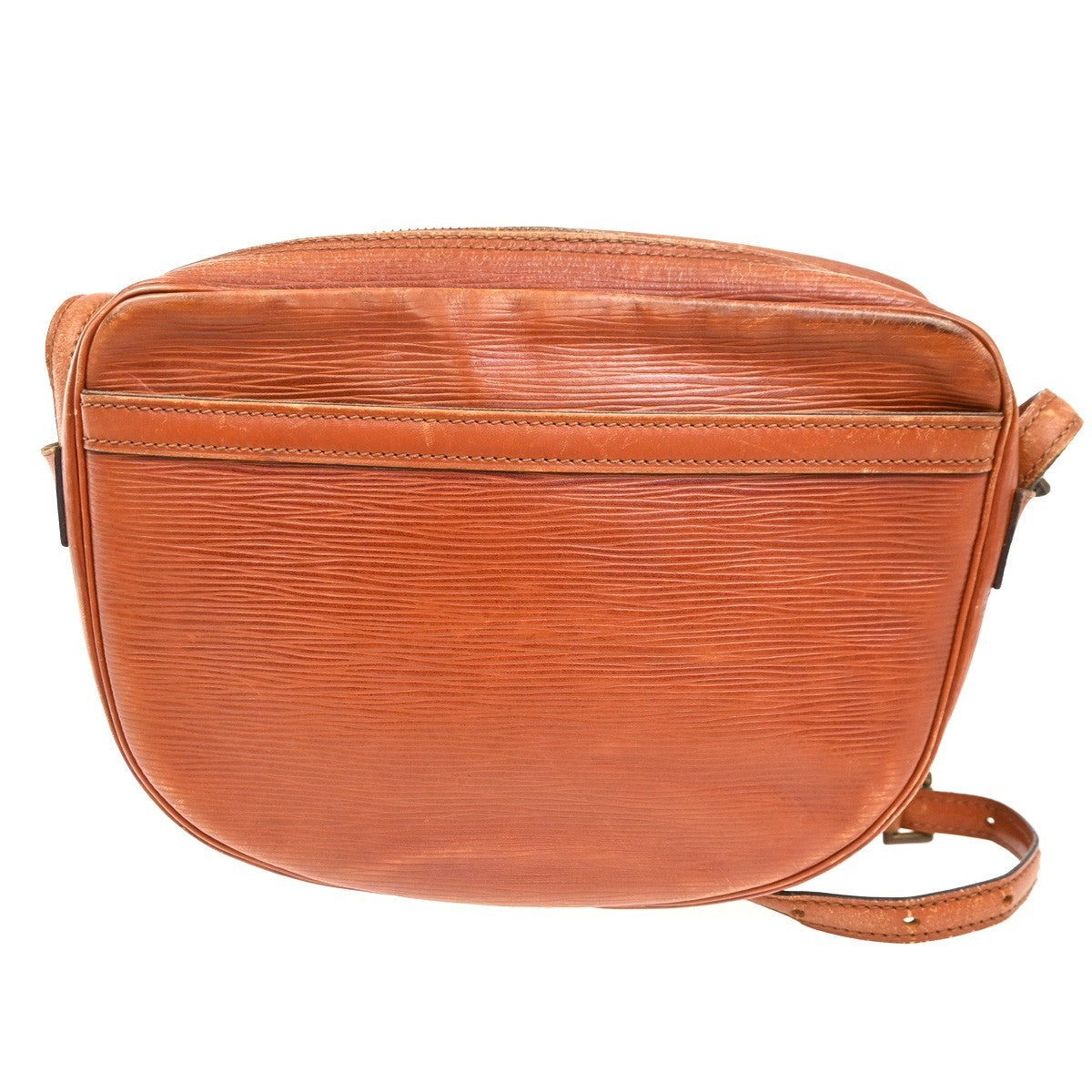 LOUIS VUITTON Jeune Fille Shoulder Bag Epi Leather Brown France M52153 65KC726