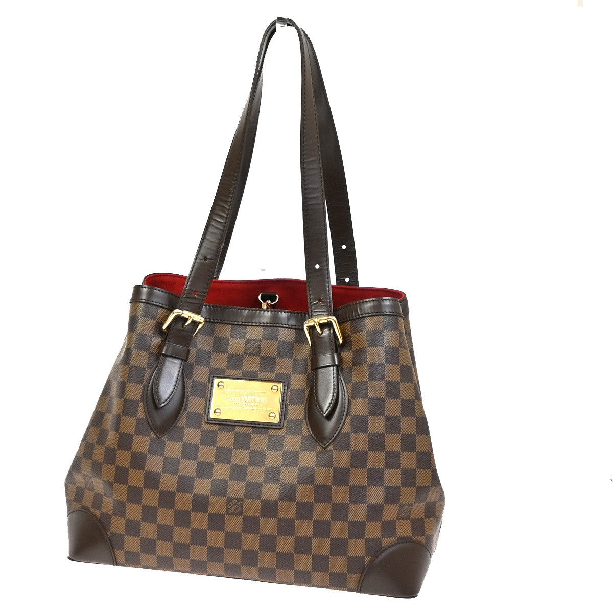 LOUIS VUITLOUIS VUITTON Hampstead MM Shoulder Bag Damer Leather N51204 11YH915