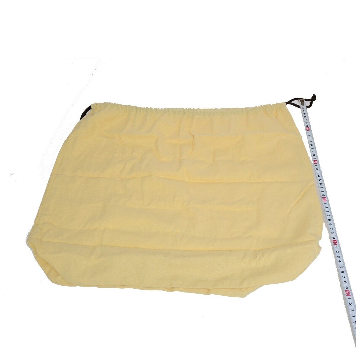 LOUIS VUITTON Logo 10 Set Dust Bag Drawstring Canvas Cotton Beige Brown 08FB355