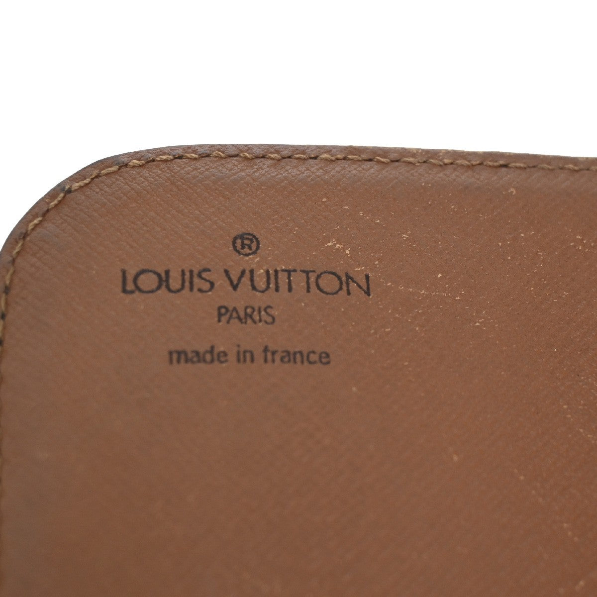 LOUIS VUITTON Cartouchiere GM Shoulder Bag Monogram Leather Brown M51252 67KC685