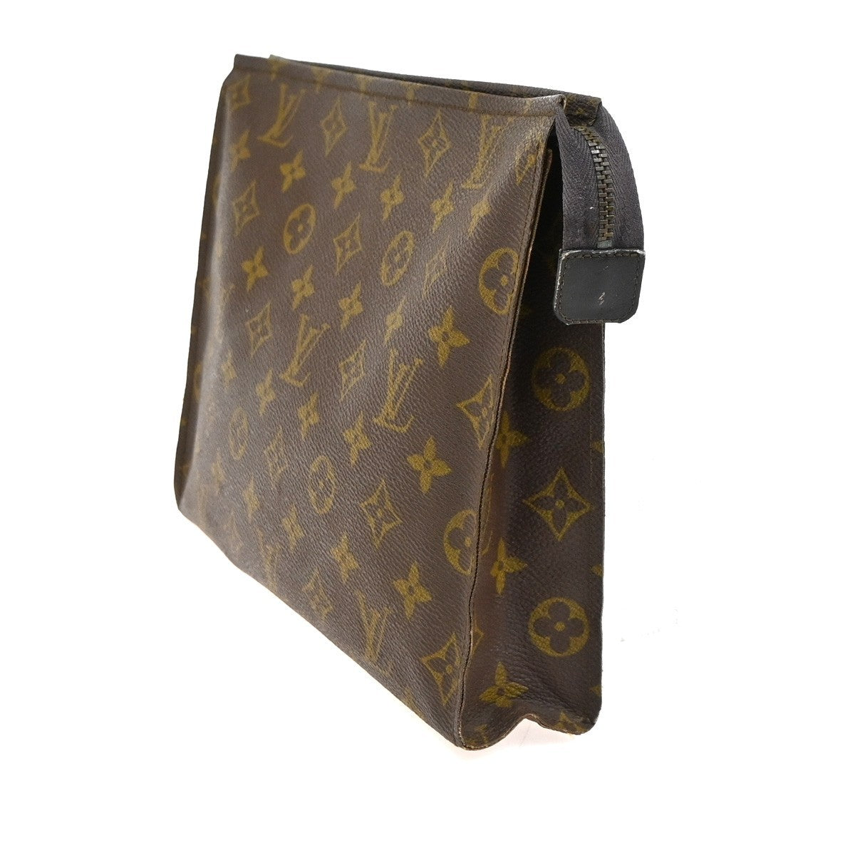 LOUIS VUITTON Poche Toilette 26 Clutch Pouch Bag Monogram Leather M47542 01YJ181