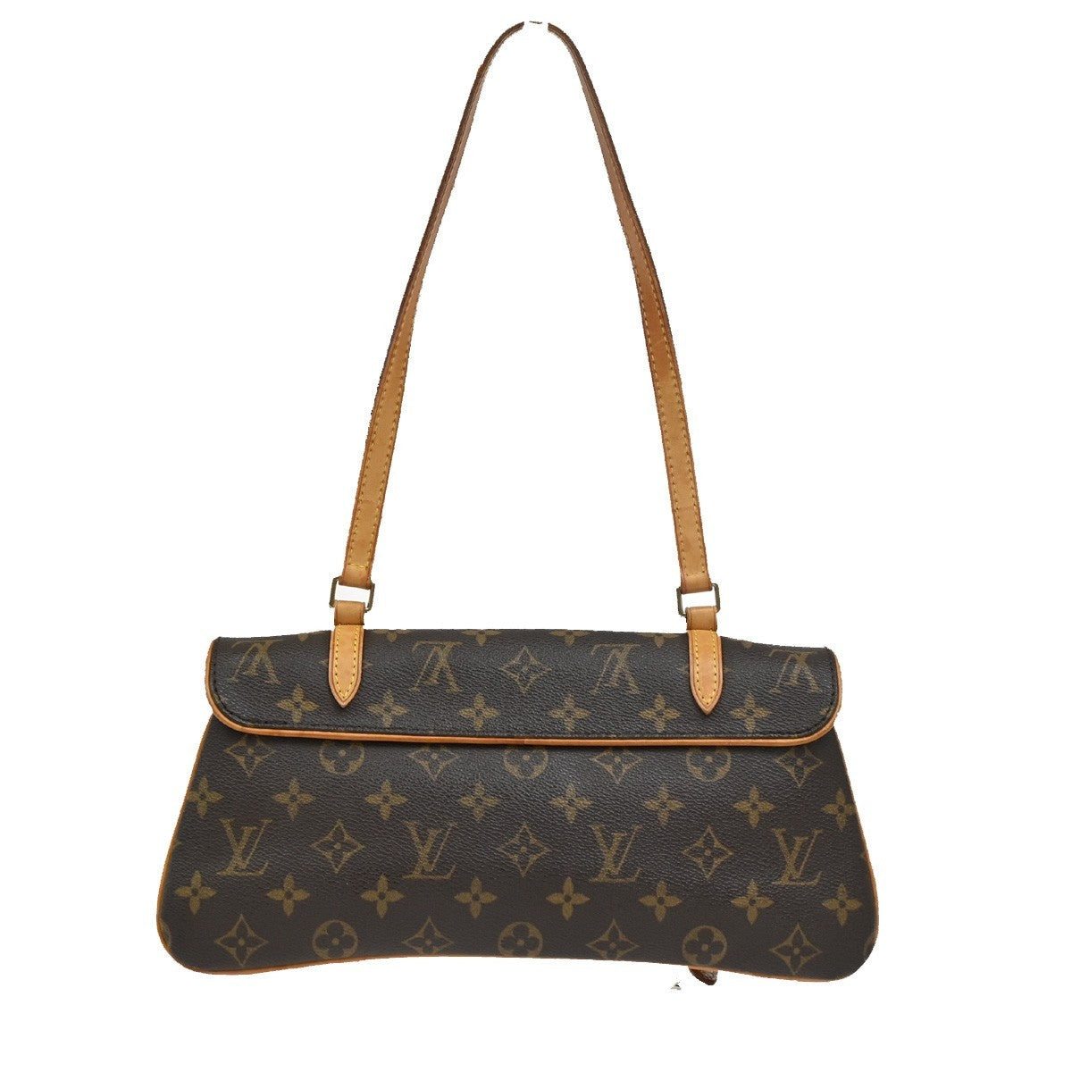 LOUIS VUITTON Marelle Shoulder Bag Monogram Leather Brown France M51157 96DA093