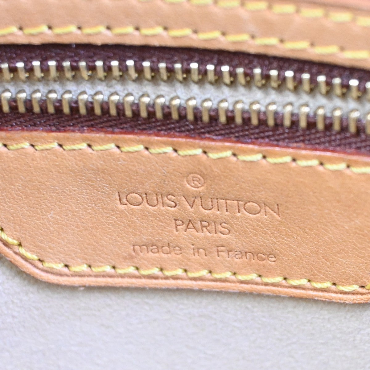 LOUIS VUITTON BABYLONE Shoulder Bag Monogram Leather Brown France M51102 83KC699