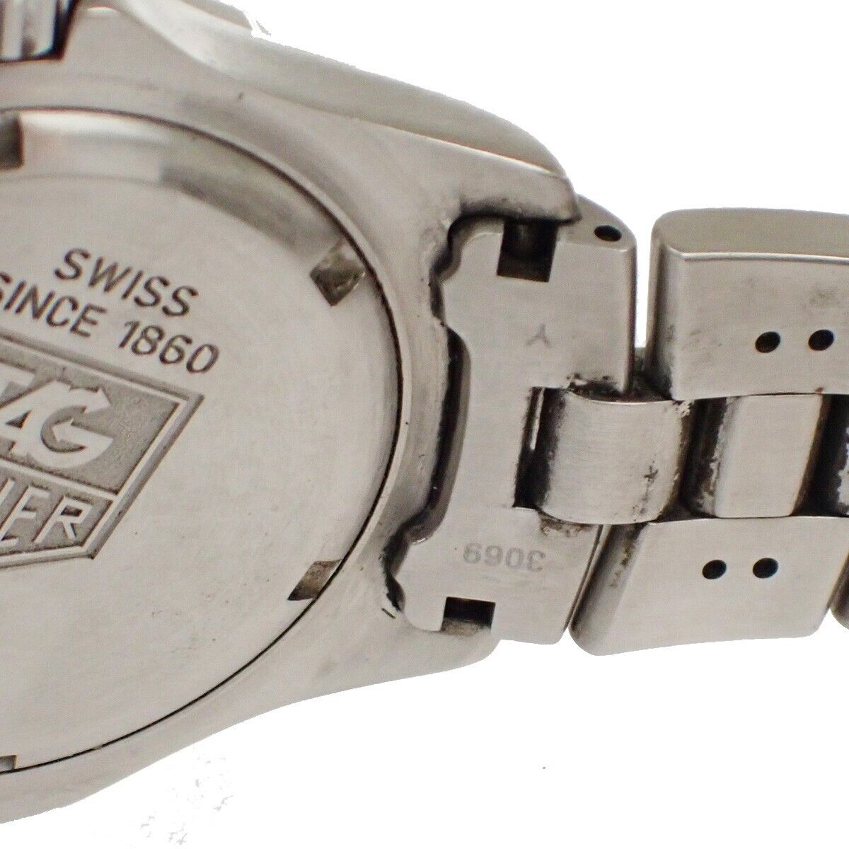 TAG HEUER Logo 2000 Exclusive WN1111 Wristwatch Stainless Steel Silver 80RJ639