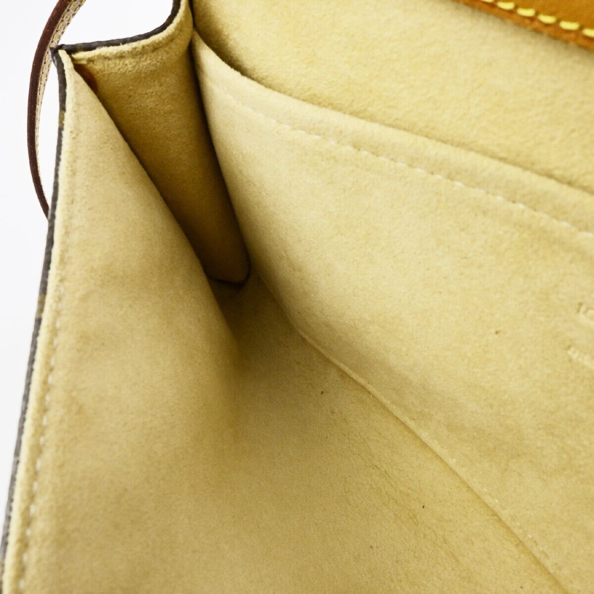 LOUIS VUITTON Pochette Twin GM 2Way Shoulder Bag Monogram Brown M51852 80ED239