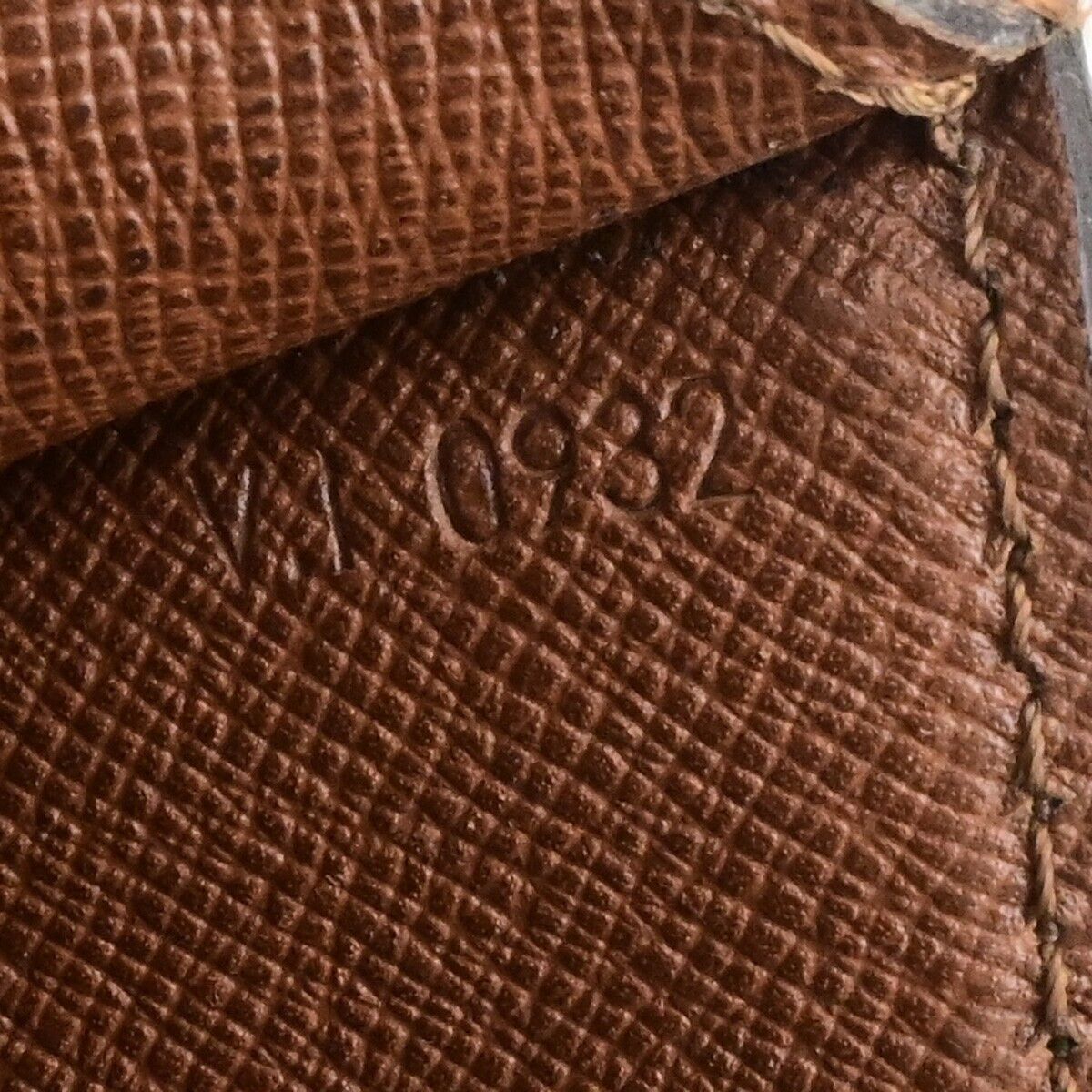 LOUIS VUITTON Raspail Shoulder Hand Bag Monogram Leather Brown M51372 33ED275