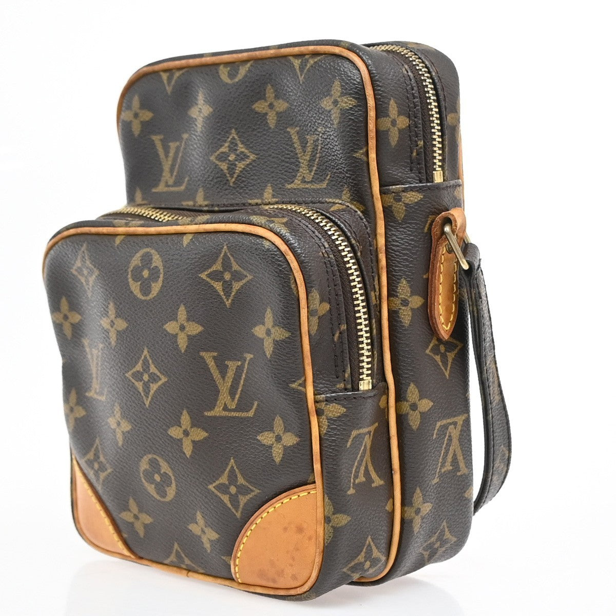 LOUIS VUITTON Amazon Crossbody Shoulder Bag Monogram Leather BN M45236 82EF844