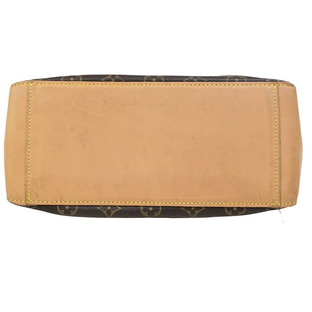 LOUIS VUITTON Cabas Piano Shoulder Bag Monogram Leather Brown M51148 73ED378