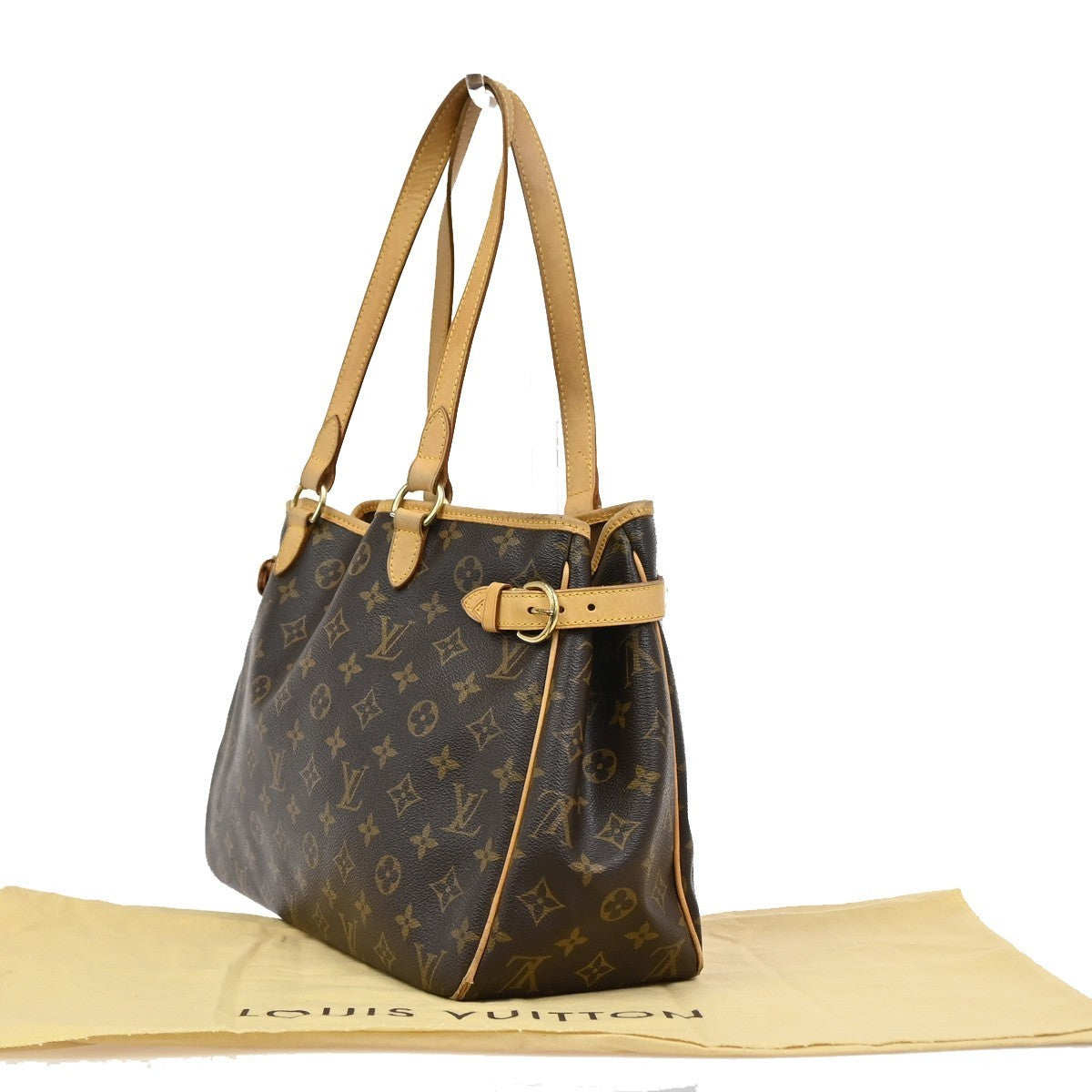 LOUIS VUITTON Batignolles Horizontal Shoulder Bag Monogram Brown M51154 73PA026