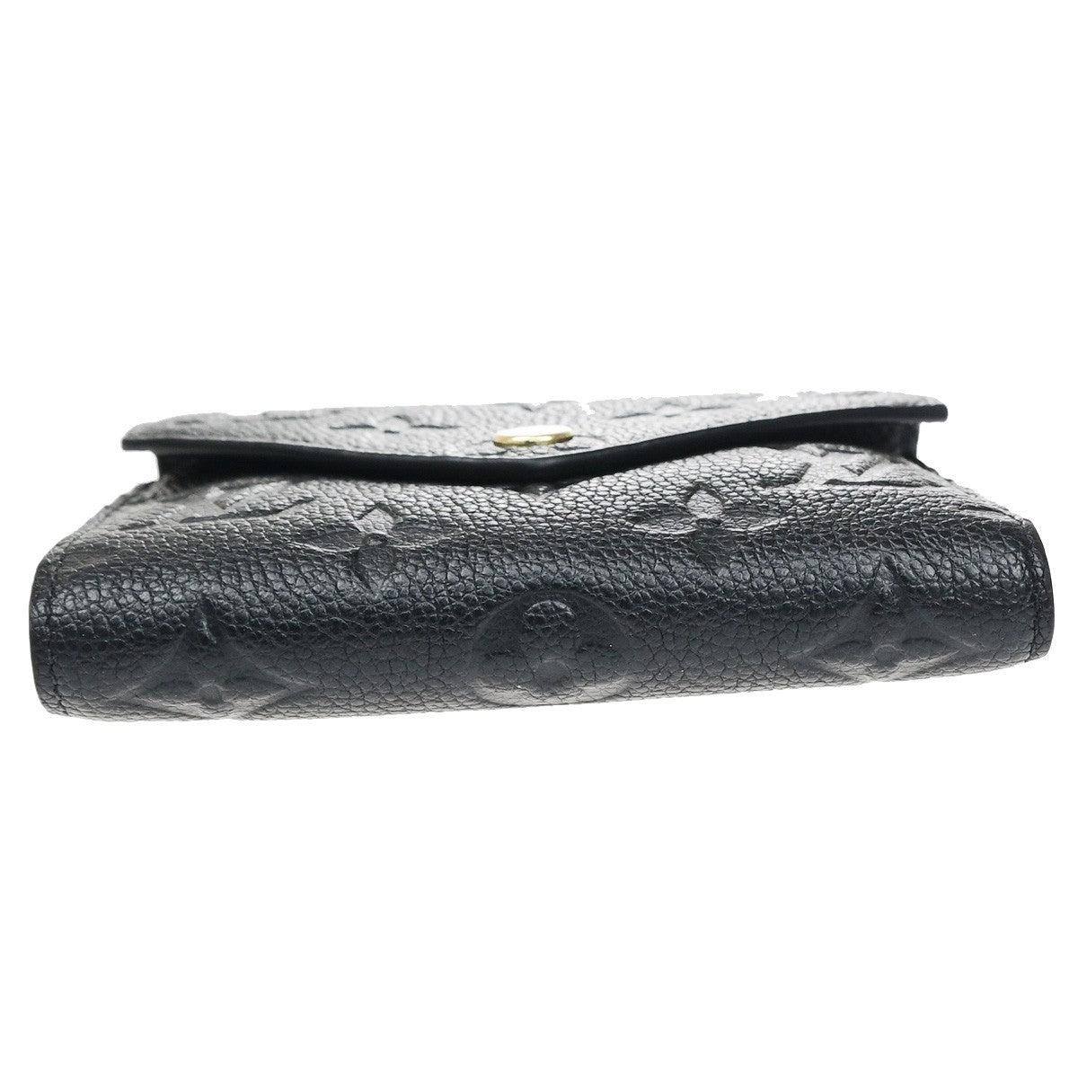 LOUIS VUITTON Portefeuille Victorine Wallet Monogram Empreinte Black 88YJ249