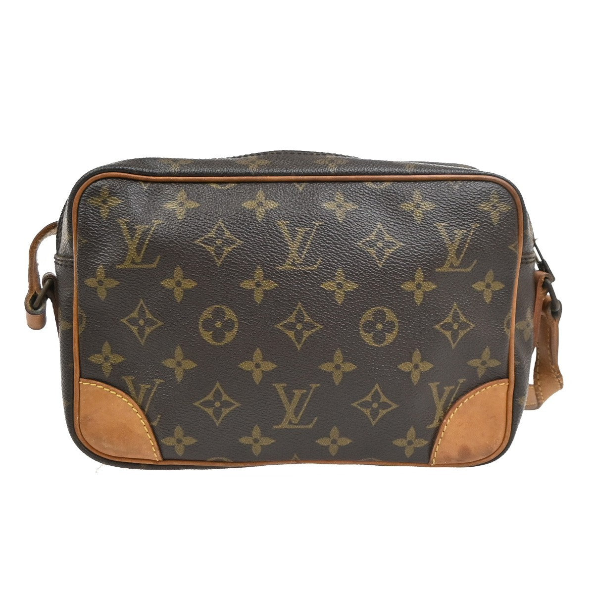 LOUIS VUITTON Trocadero 24 Shoulder Bag Monogram Leather Brown M51276 33PA083