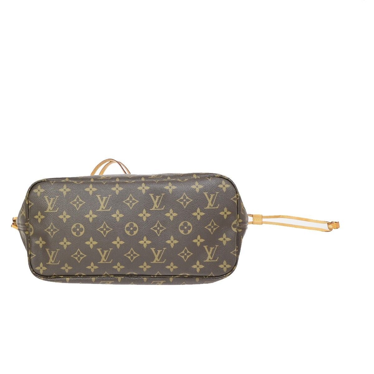 LOUIS VUITTON Neverfull MM Shoulder Tote Bag Monogram Leather BN M40156 91FA728