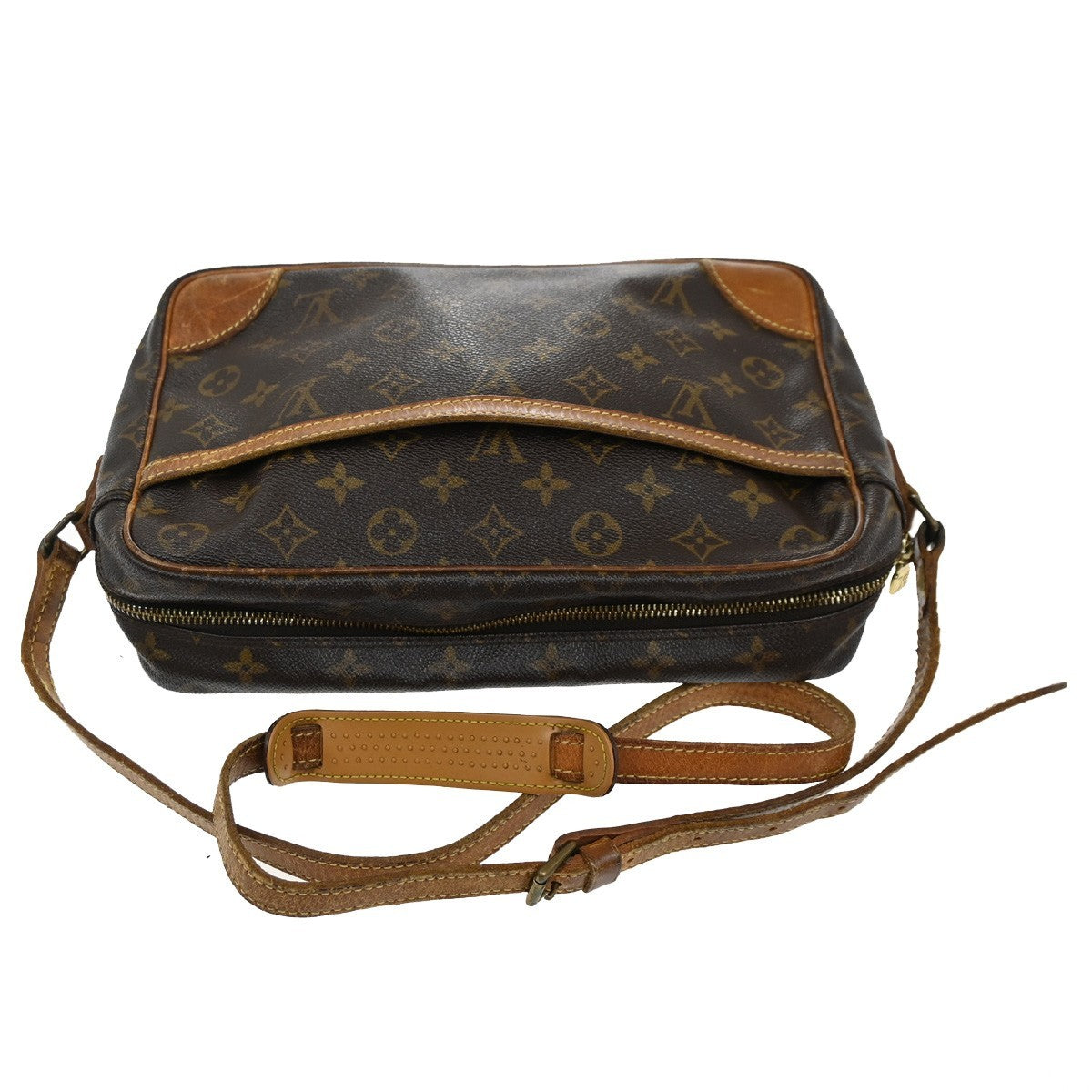 LOUIS VUITTON Trocadero 30 Shoulder Bag Monogram Leather Brown M51272 61CA291