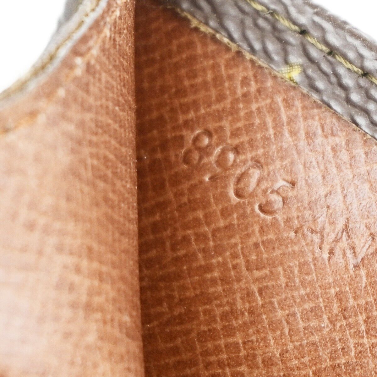 LOUIS VUITTON Pochette Rabat 20 Clutch Hand Bag Monogram Leather M51934 61EC909