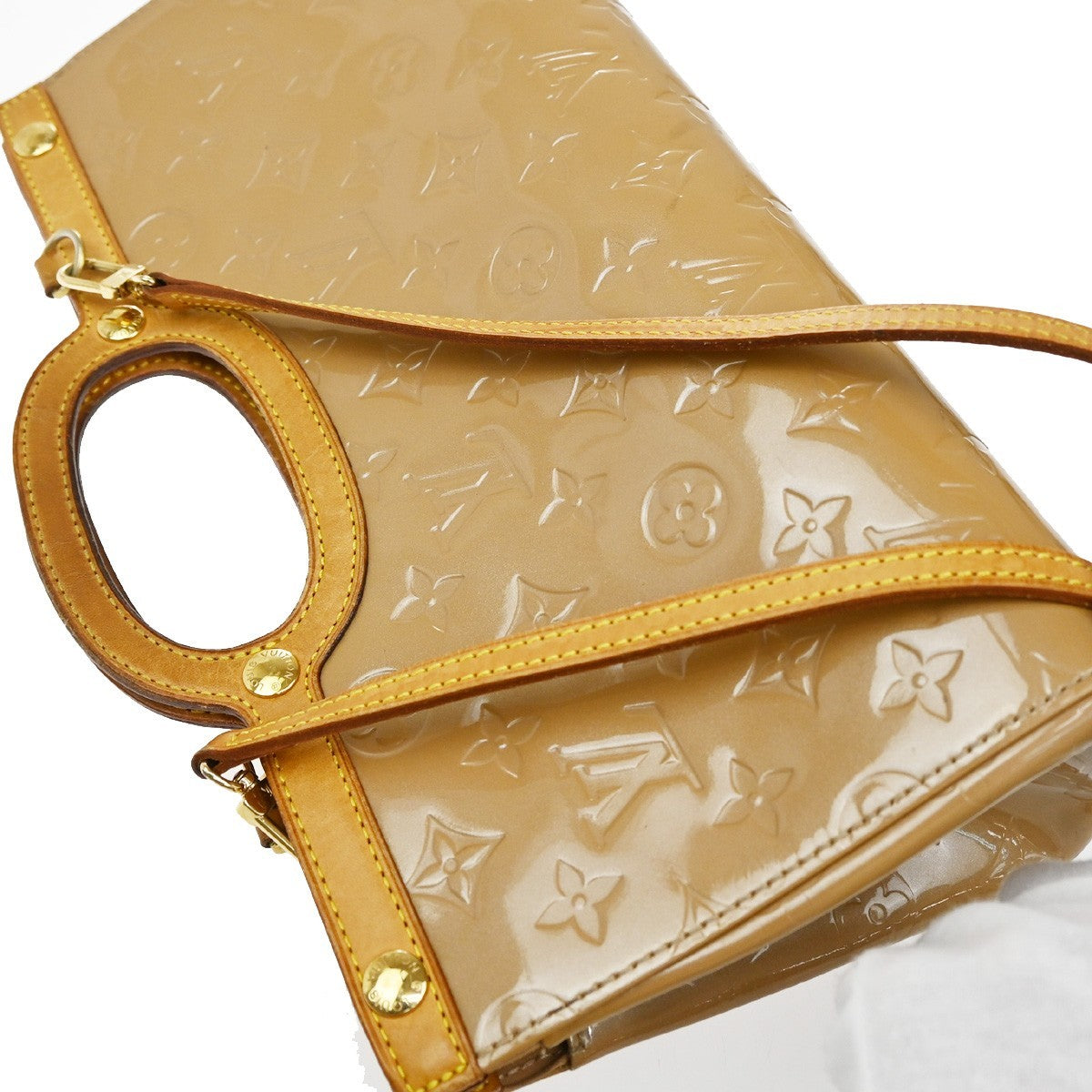 LOUIS VUITTON Roxbury Drive 2Way Hand Bag Monogram Vernis Leather M91372 32TA059