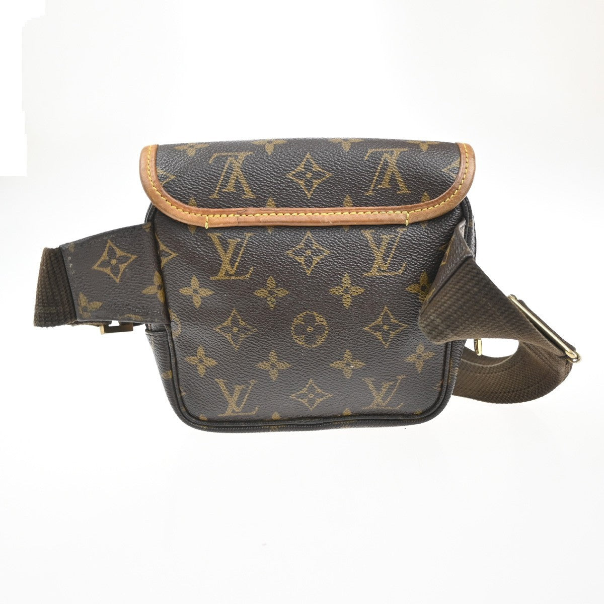 LOUIS VUITTON Bum Bag Bosphore Monogram Leather Canvas Brown M40108 70TA559