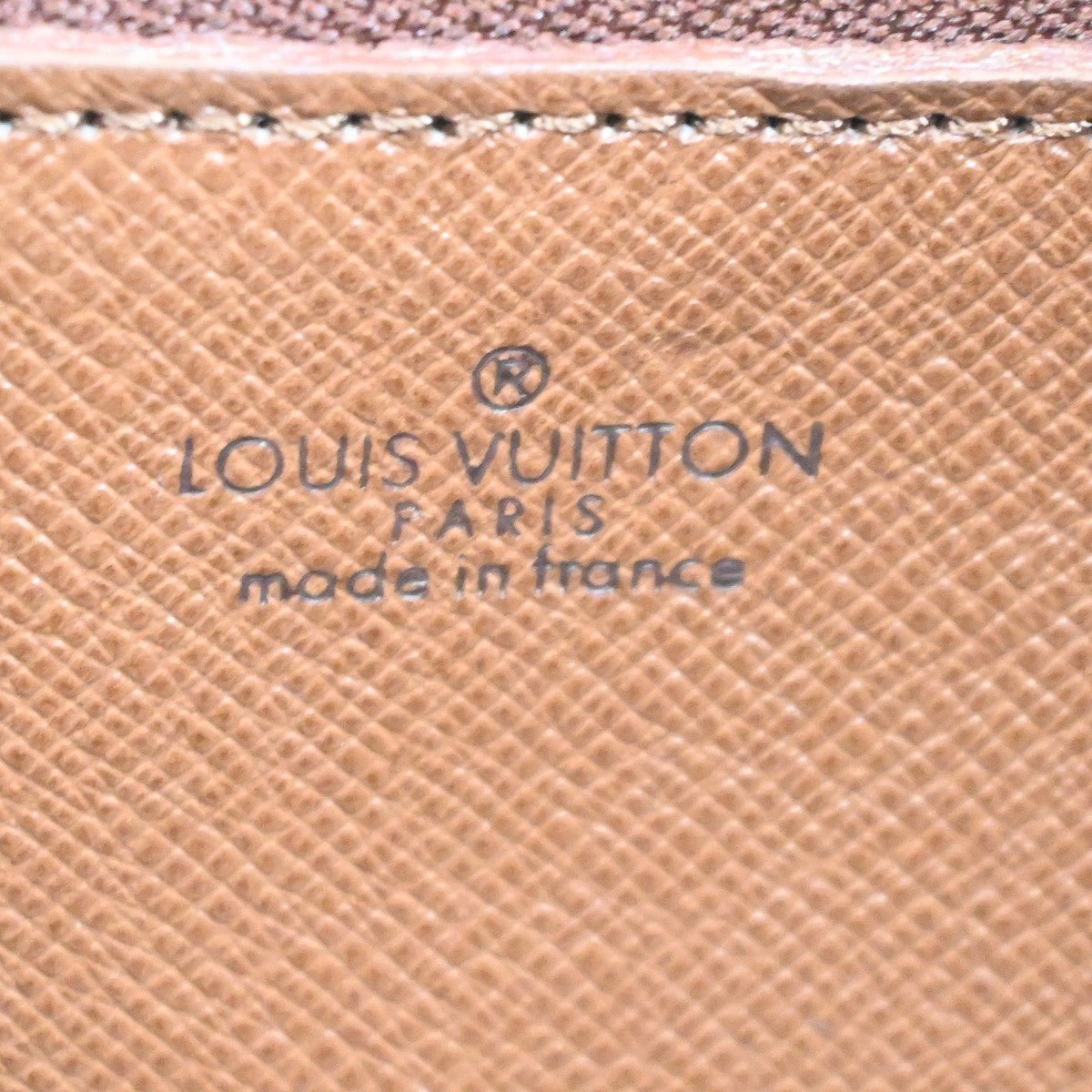 LOUIS VUITTON Jeune Fille PM Shoulder Bag Monogram Leather Brown M51227 83PA087