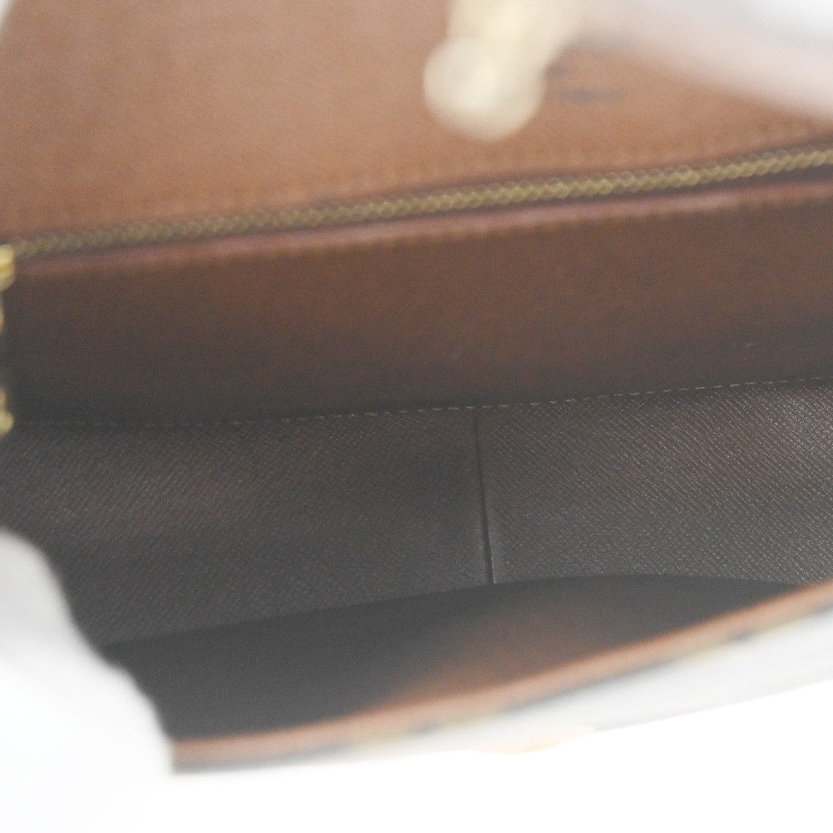 LOUIS VUITTON Saint Cloud GM Shoulder Bag Monogram Leather Brown M51242 82CA746
