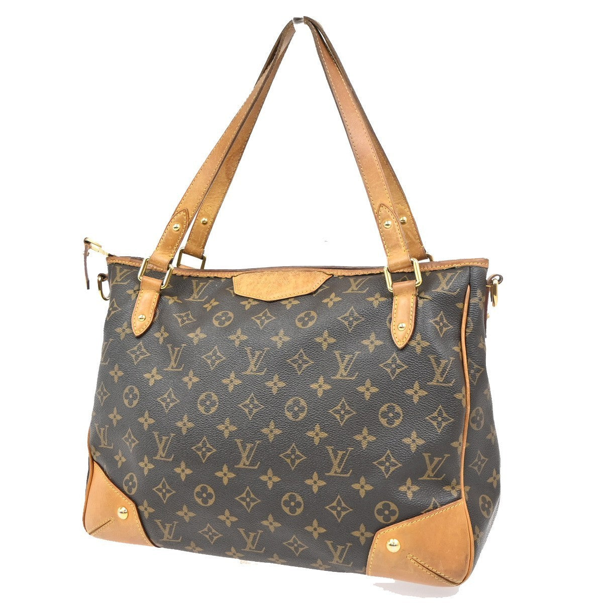 LOUIS VUITTON Estrela MM 2Way Shoulder Bag Monogram Leather Brown M41232 36TA718