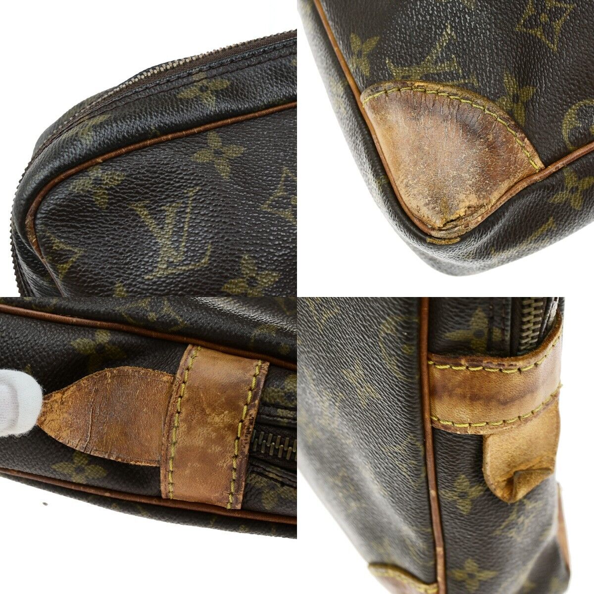 LOUIS VUITTON Porte Documents Voyage Briefcase Hand Bag Monogram M53361 04EE002