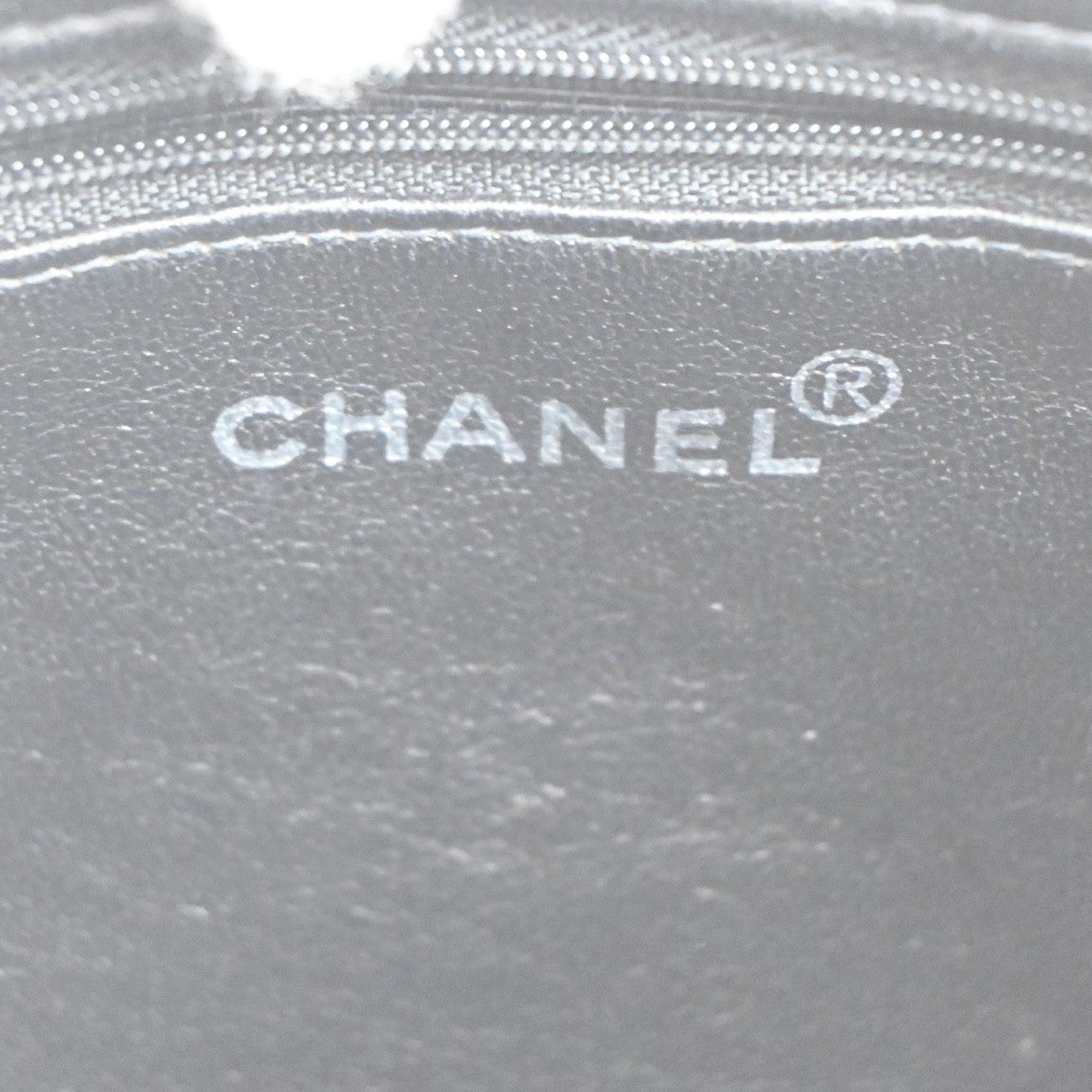 CHANEL CC Medallion Shoulder Bag Grained Calfskin Leather Black SHW VTG 690RL956