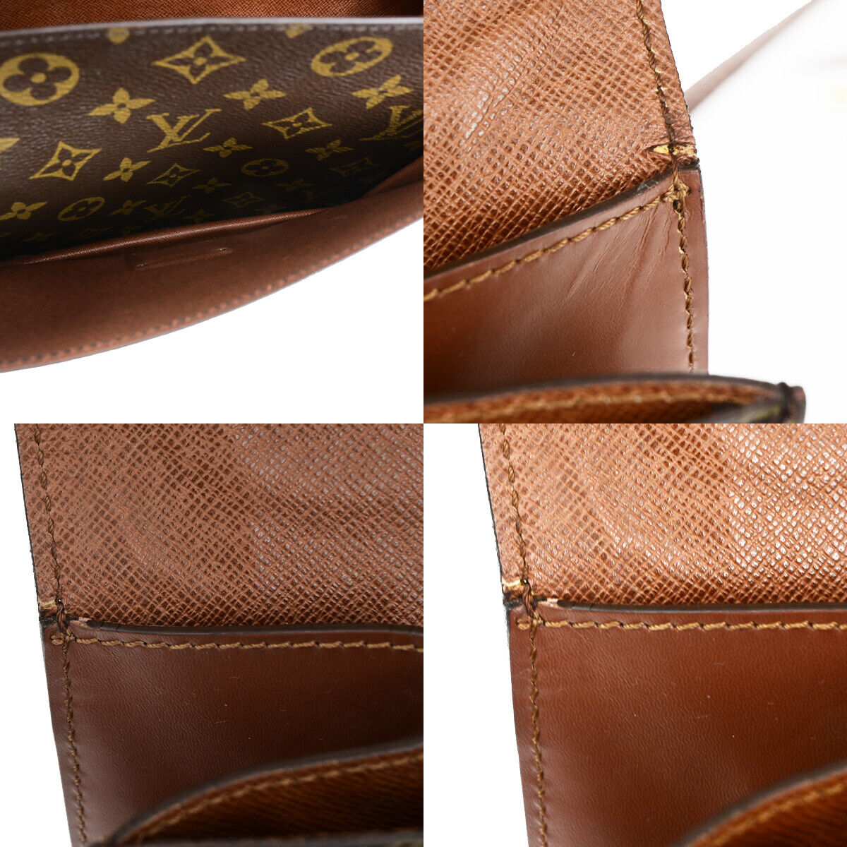 LOUIS VUITTON Monceau 28 2Way Shoulder Hand Bag Monogram Leather M51185 84YF894